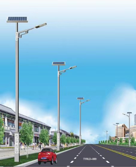 吉林中国新加坡食品区城乡建设太阳能路灯